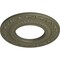 Ekena Millwork Andrea Ceiling Medallion (Fits Canopies up to 4 1/8"), 8 1/8"OD x 4 1/8"ID x 1/2"P, Spartan Stone CM08ADSSF - alternate 4